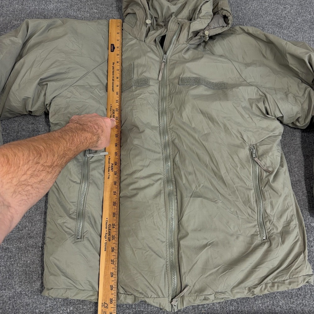 USGI U.S.Military ECW Gen III PCU Level 7 Primaloft Snow Parka Jacket Medium Reg - Picture 7 of 11